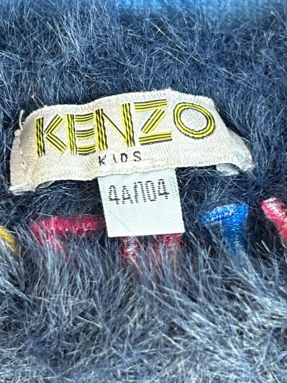 Kenzo Kids ~ Flower Sweater Dress ~ 4 Years ~ Soft Plush Fabric